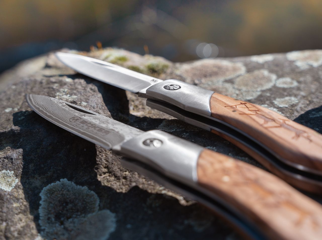 Böker Magnum Caveman Damast Taschenmesser – Bild 5