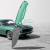 Böker Damast Taschenmesser Ford Mustang 1969 Mach-1 Damast - Thumbnail Image 2