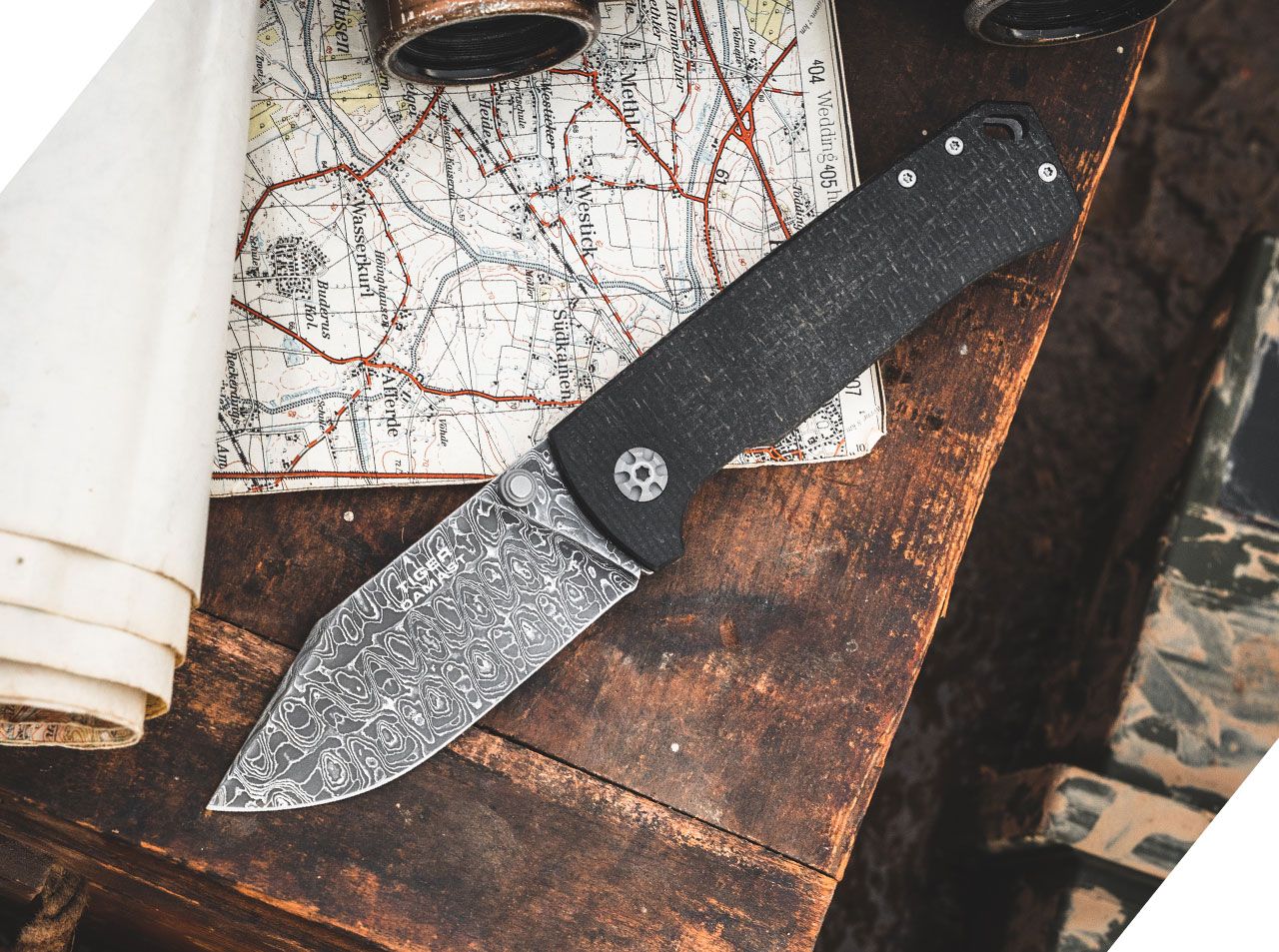 Böker Tiger Damast Taschenmesser Nr. 585 – Bild 6