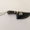 Martinez Damast Messer für Schlüsselanhänger mit Lederscheide - Thumbnail Image 3