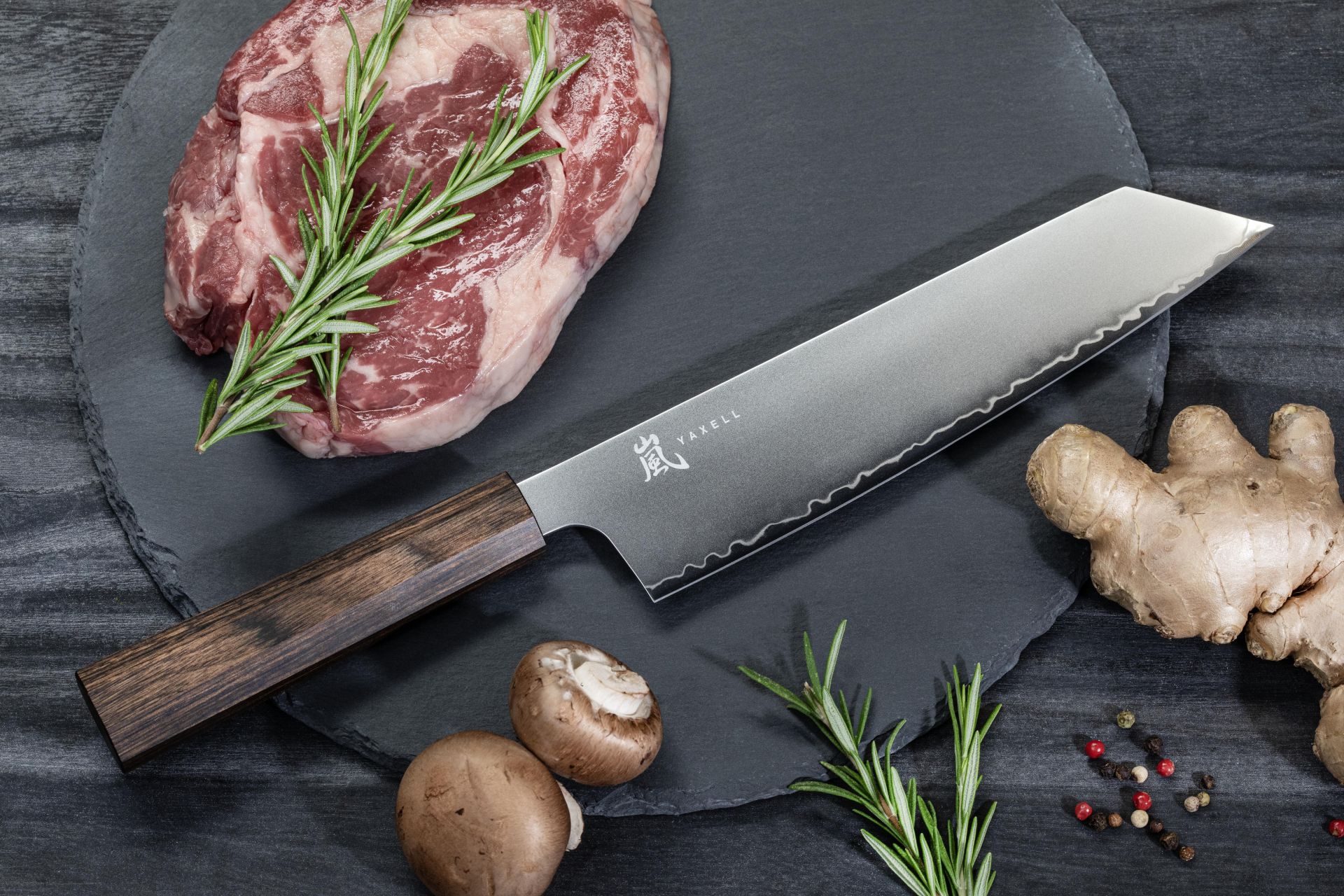 Yaxell Hana Kiritsuke Messer 20 cm HP-Y-34834 Profi Kochmesser – Bild 2