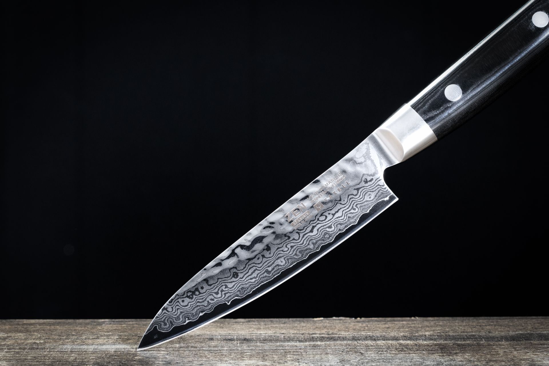 Yaxell Zen Allzweckmesser 12 cm HP-Y-35502 mit Hammerschlag Profi Kochmesser – Bild 5