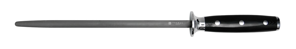 Yaxell GOU 101 Wetzstahl 38 cm HP-Y-37080 Profi Kochmesser – Bild 1