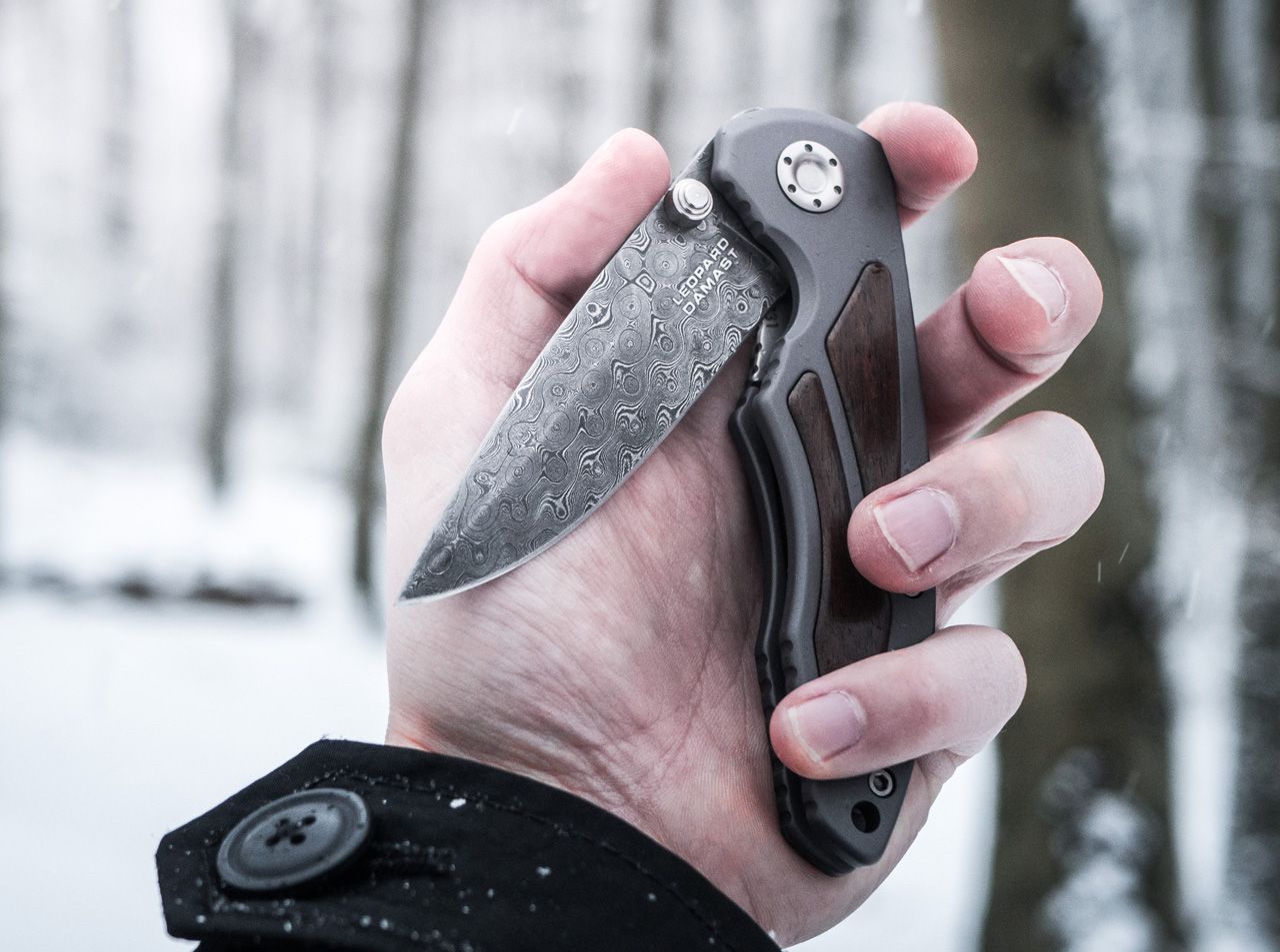 Böker Damast Taschenmesser Leopard-Damast I, Nr. 3752 oder 3757 – Bild 4