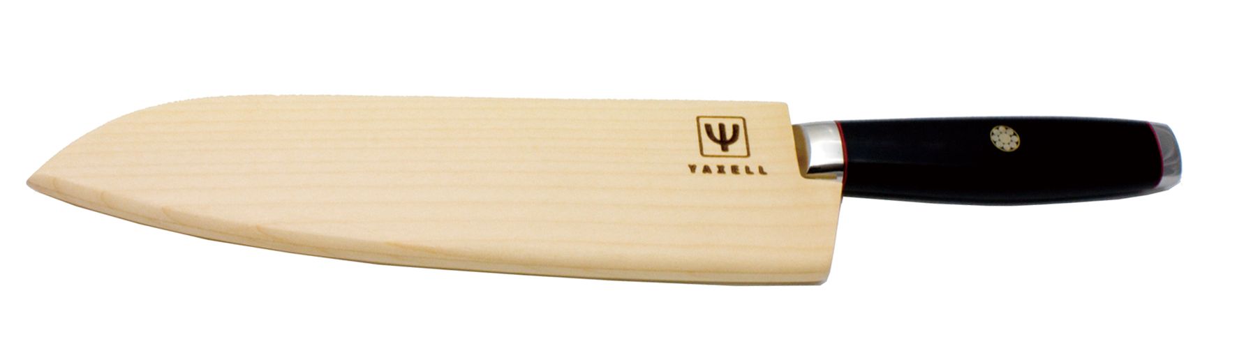 Yaxell Super GOU Ypsilon 193 Allzweckmesser 12 cm, HP-Y-37202 inkl. Holzscheide – Bild 3